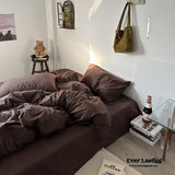 Latte Bedding Set / Beige Brown