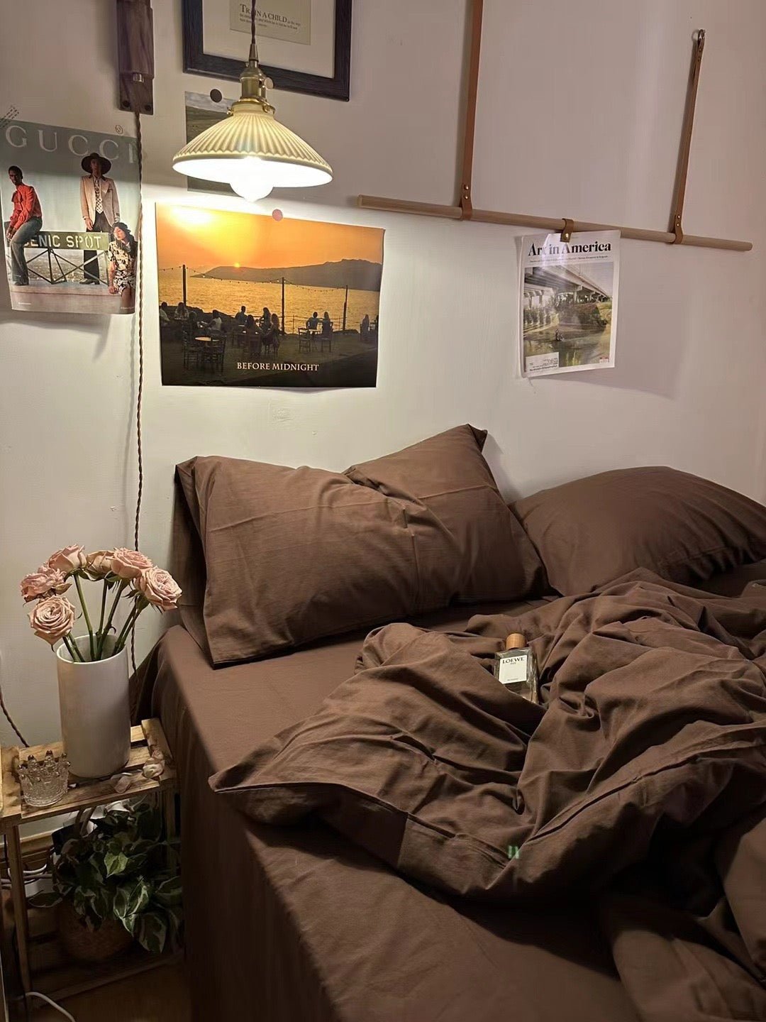  - Ever Lasting - Latte Bedding Set / Brown - Bedding Set - Ever Lasting