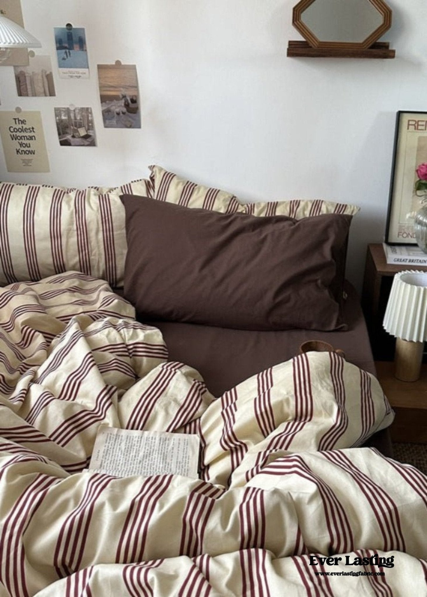 Liam Striped Bedding Set | Pure Bedding | Ever Lasting