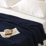 Light Weight Cotton Blanket / Blue Blankets
