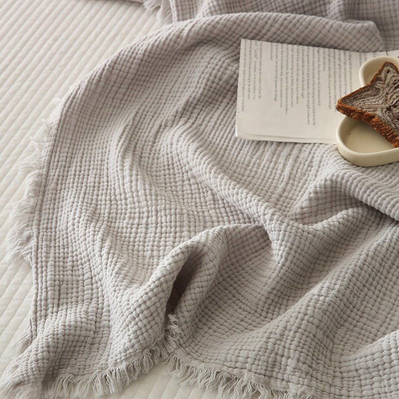  - Ever Lasting - Light Weight Cotton Blanket / Blue - Blankets - Ever Lasting