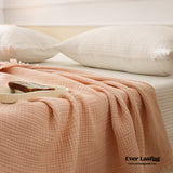 Light Weight Cotton Blanket / Pink Blankets