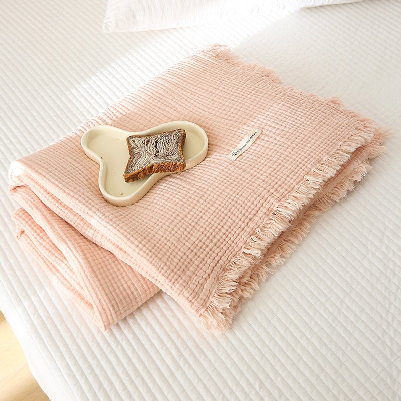  - Ever Lasting - Light Weight Cotton Blanket / Yellow - Blankets - Ever Lasting