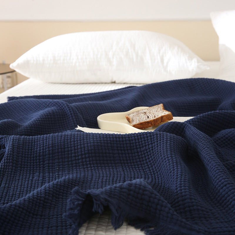  - Ever Lasting - Light Weight Cotton Blanket / Yellow - Blankets - Ever Lasting