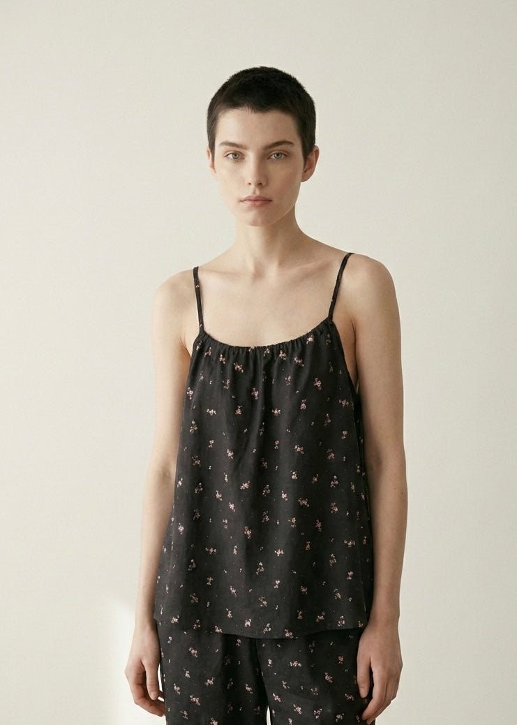  - Ever Lasting - Luma Sleeveless Floral Pajama Set / Pink - Pajamas - Ever Lasting