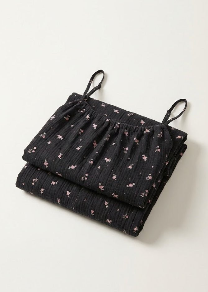  - Ever Lasting - Luma Sleeveless Floral Pajama Set / Pink - Pajamas - Ever Lasting