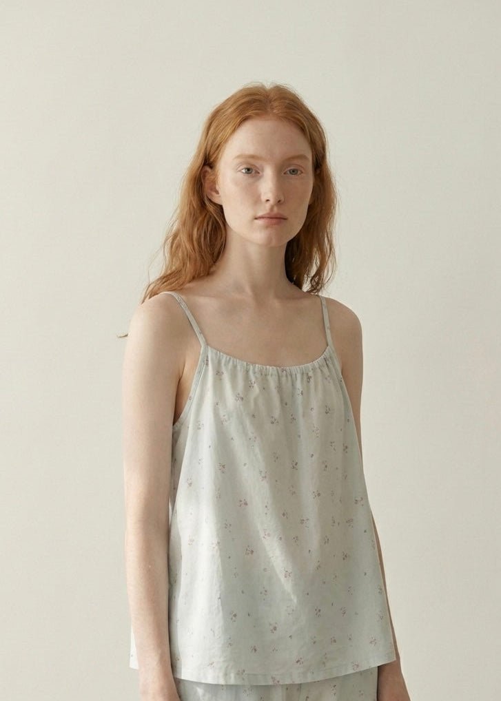  - Ever Lasting - Luma Sleeveless Floral Pajama Set / Pink - Pajamas - Ever Lasting