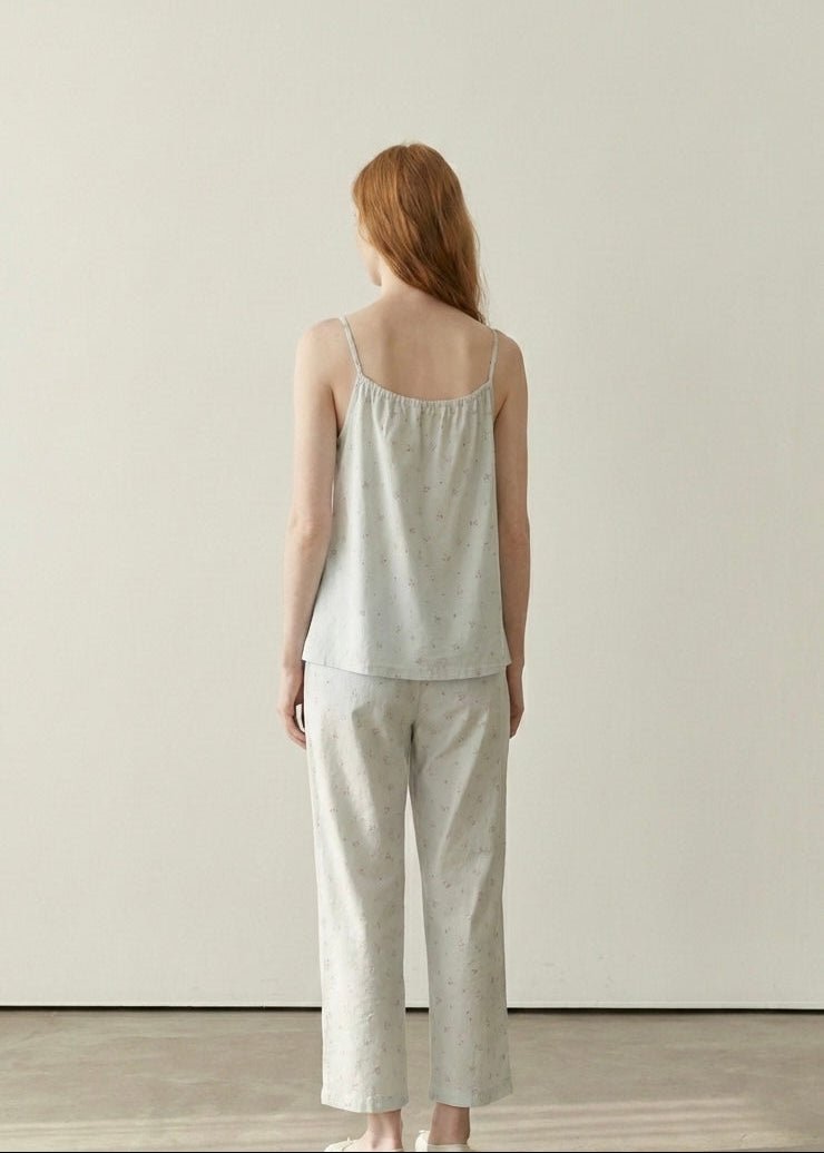  - Ever Lasting - Luma Sleeveless Floral Pajama Set / Pink - Pajamas - Ever Lasting