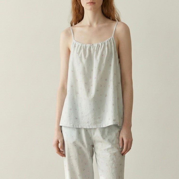  - Ever Lasting - Luma Sleeveless Floral Pajama Set / Pink - Pajamas - Ever Lasting