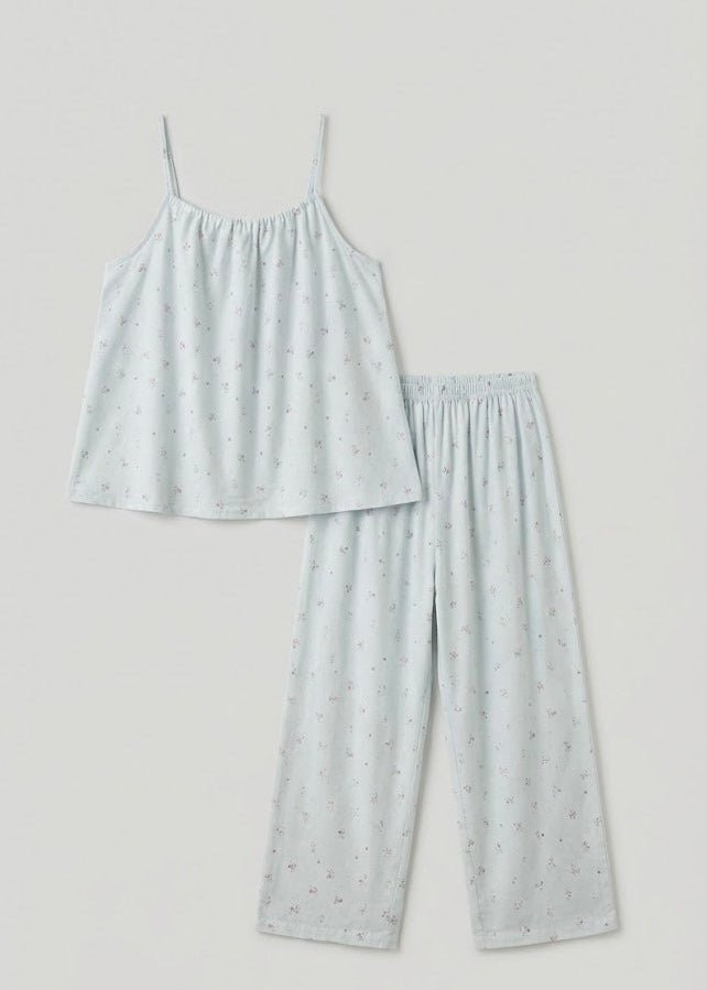  - Ever Lasting - Luma Sleeveless Floral Pajama Set / Pink - Pajamas - Ever Lasting