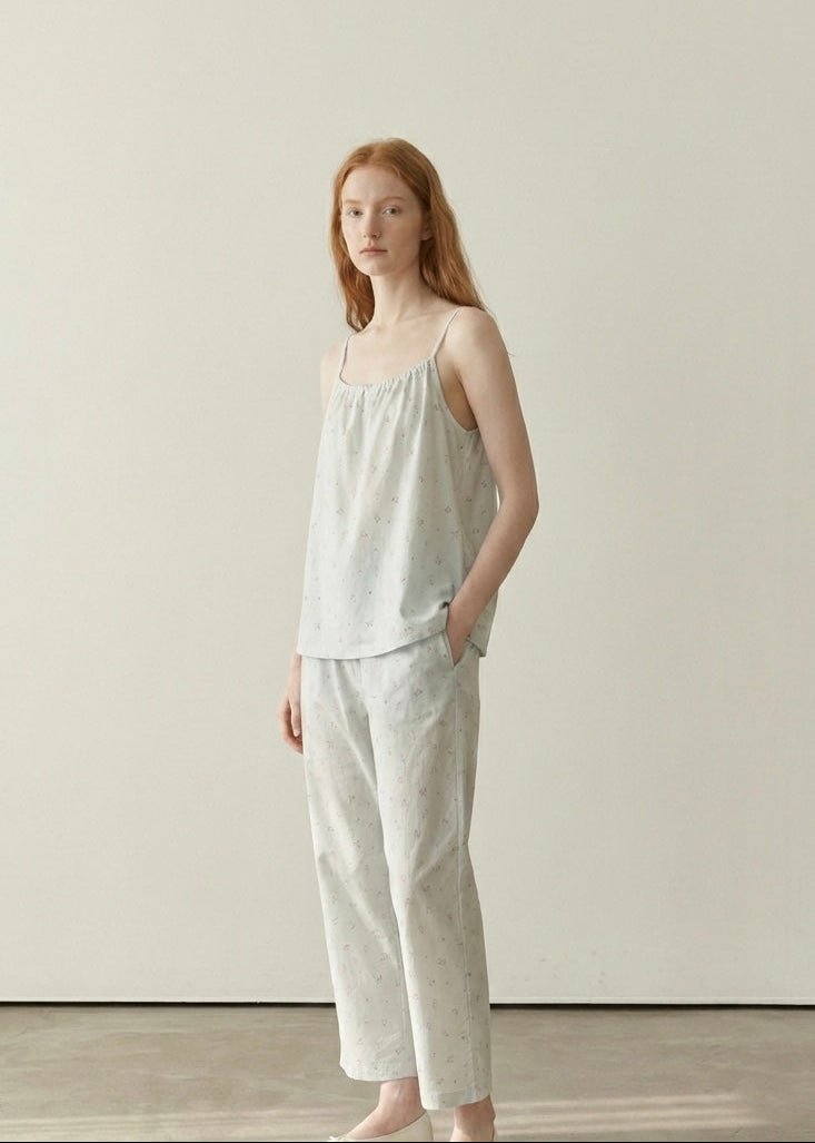  - Ever Lasting - Luma Sleeveless Floral Pajama Set / Pink - Pajamas - Ever Lasting