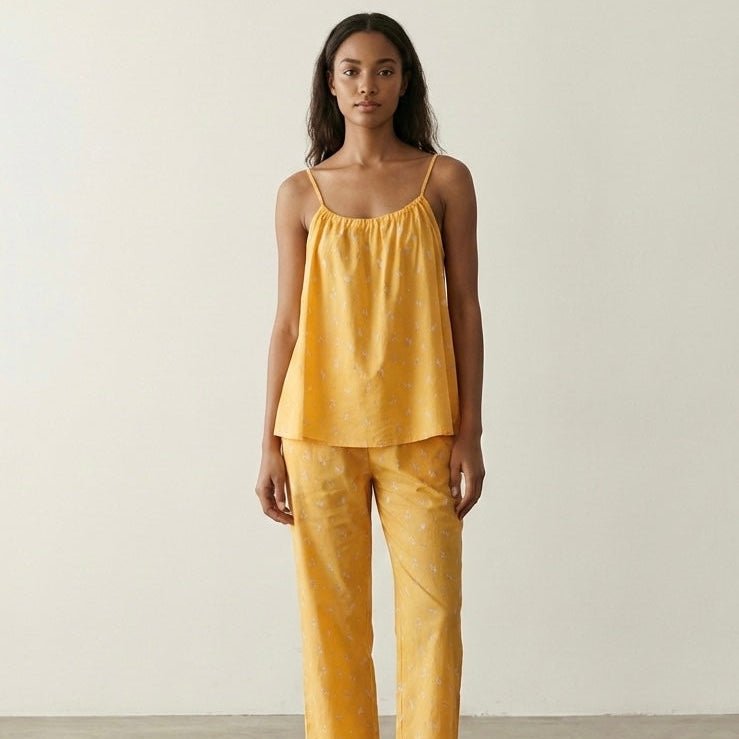  - Ever Lasting - Luma Sleeveless Floral Pajama Set / Pink - Pajamas - Ever Lasting