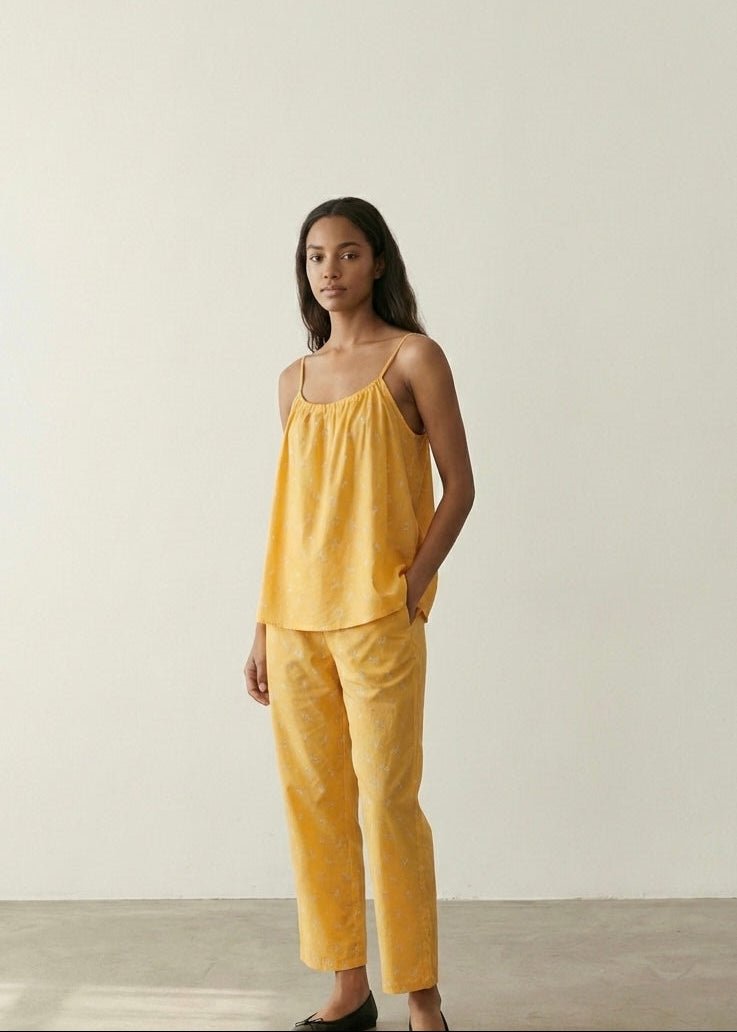  - Ever Lasting - Luma Sleeveless Floral Pajama Set / Pink - Pajamas - Ever Lasting