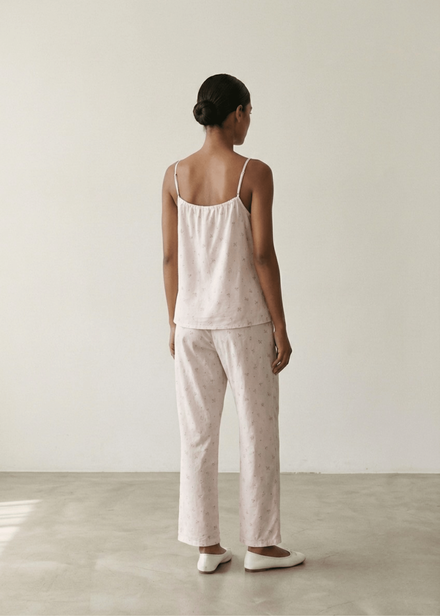  - Ever Lasting - Luma Sleeveless Floral Pajama Set / Pink - Pajamas - Ever Lasting