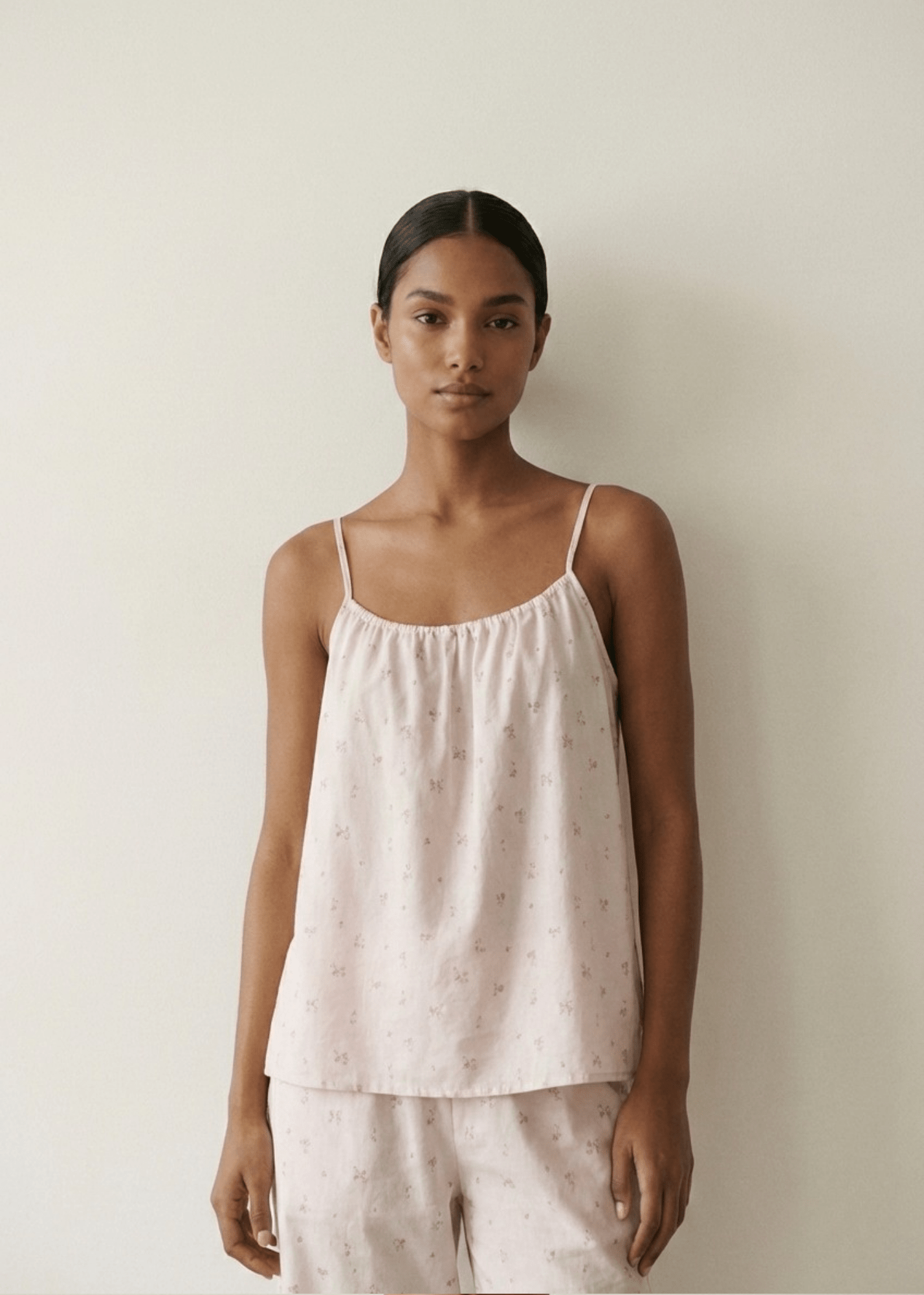  - Ever Lasting - Luma Sleeveless Floral Pajama Set / Pink - Pajamas - Ever Lasting