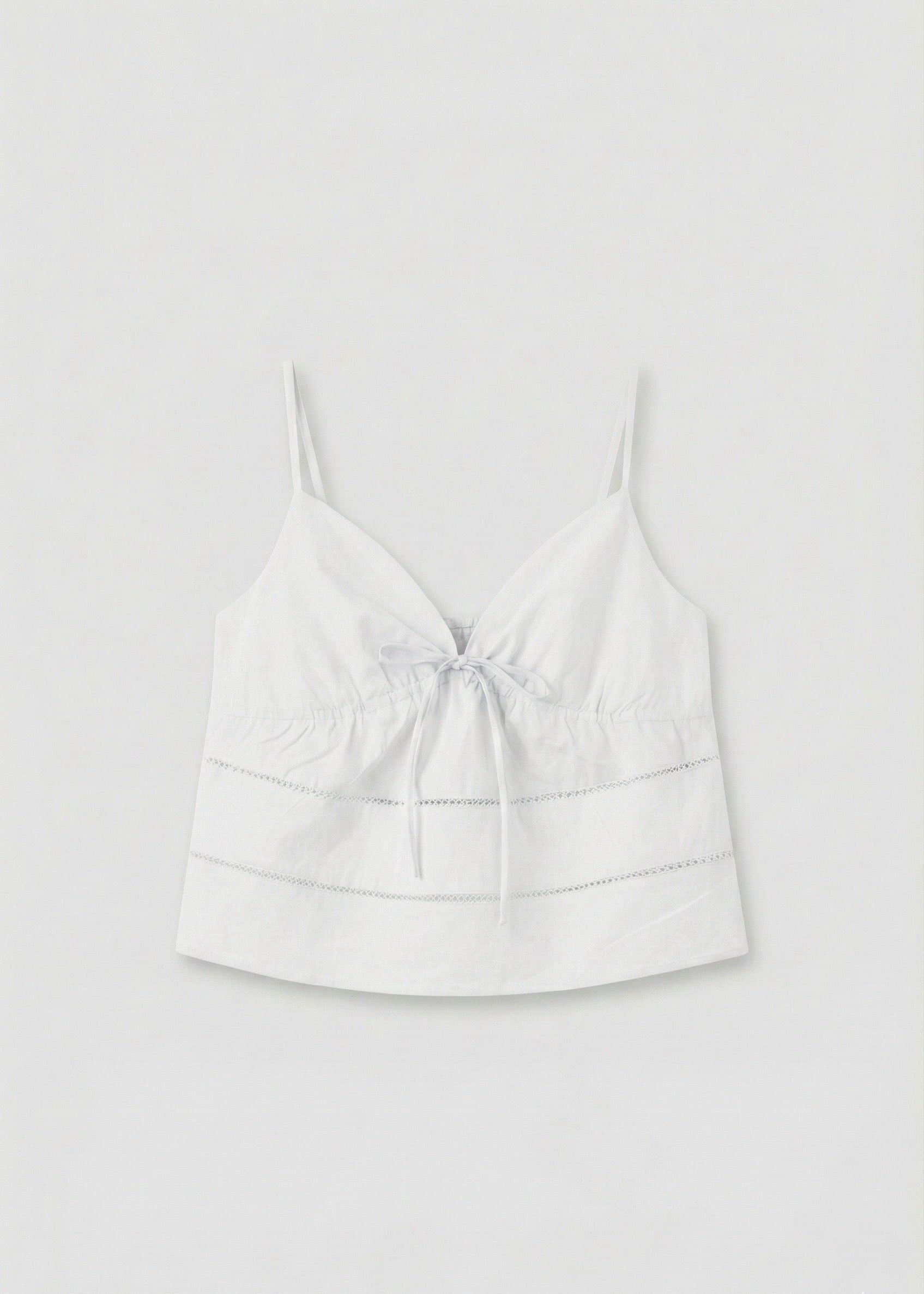  - Ever Lasting - Luminae Cotton V - Neck Pajama Set / White - Pajamas - Ever Lasting