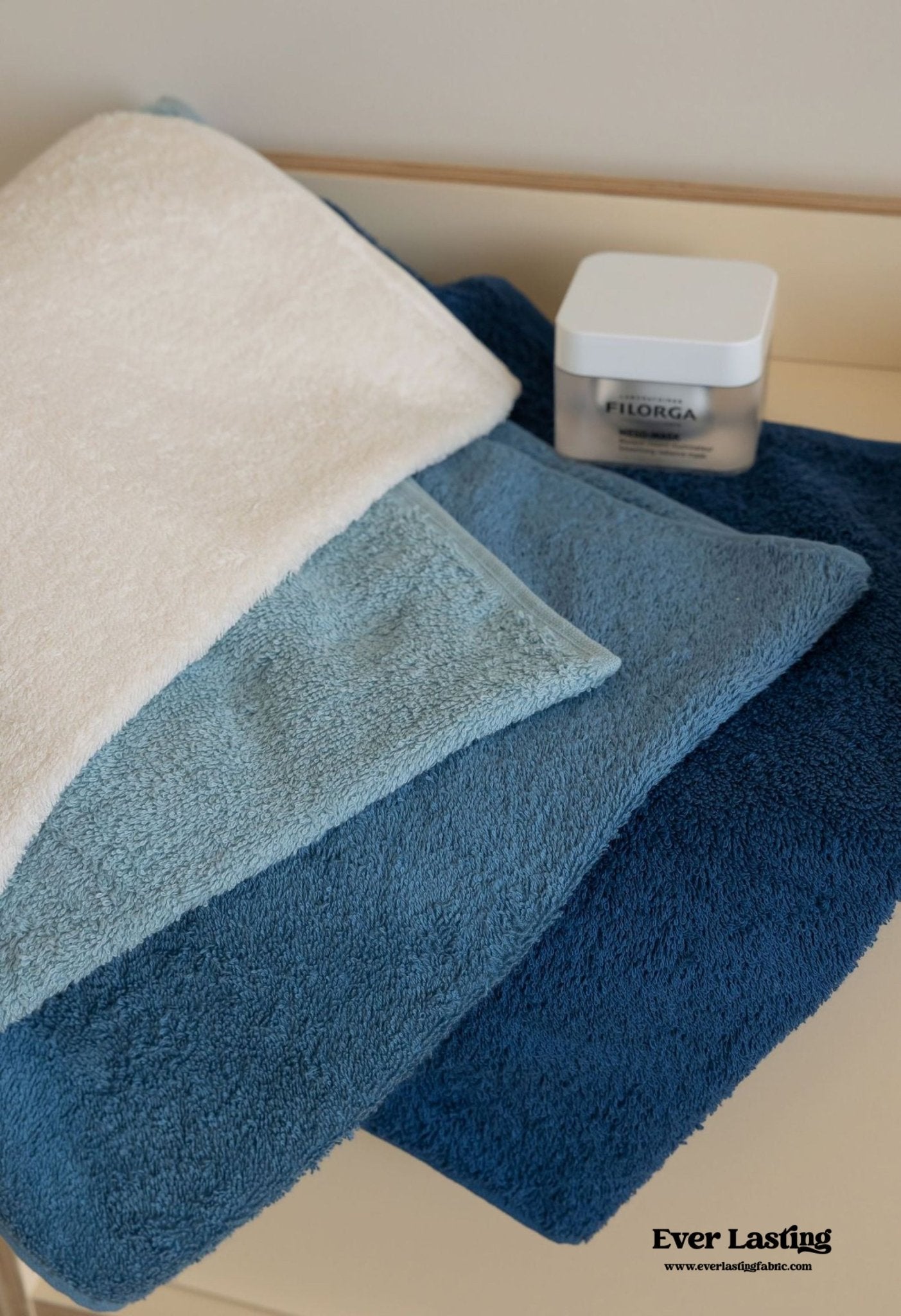  - Ever Lasting - Macaron Color Face Towel Set / Blue - Towel - Ever Lasting