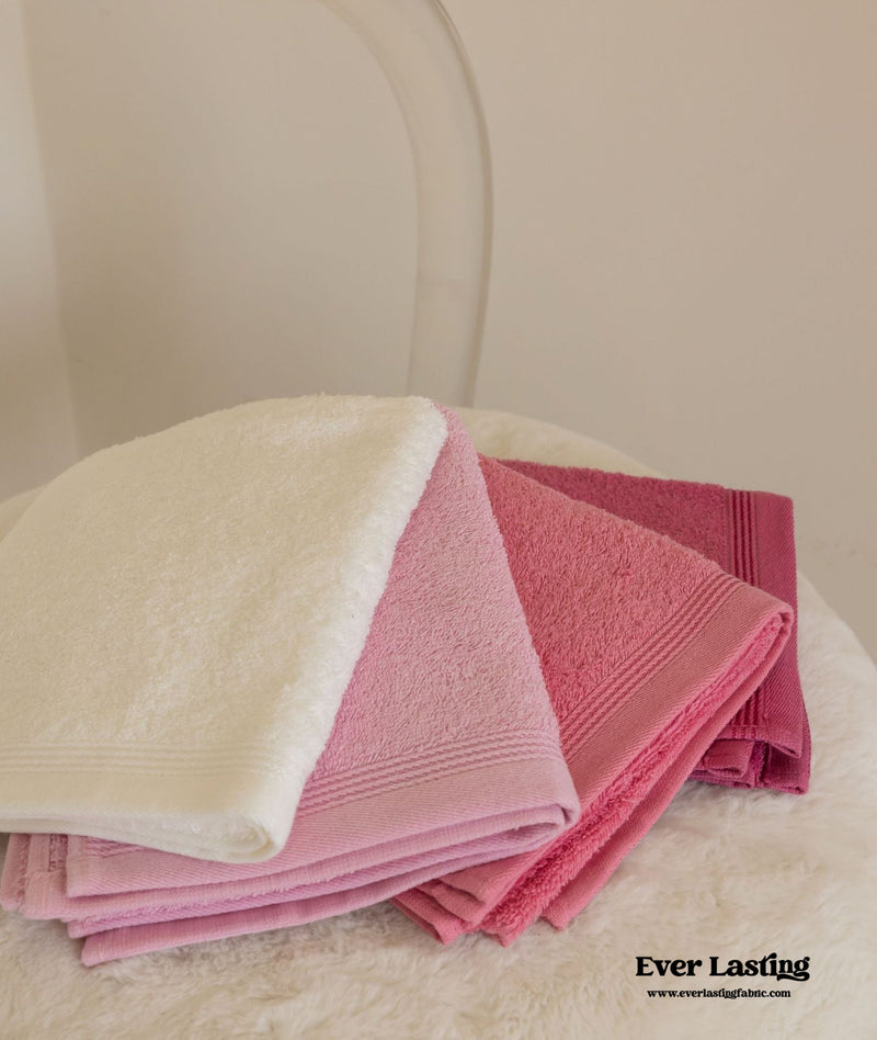 Macaron Color Face Towel Set