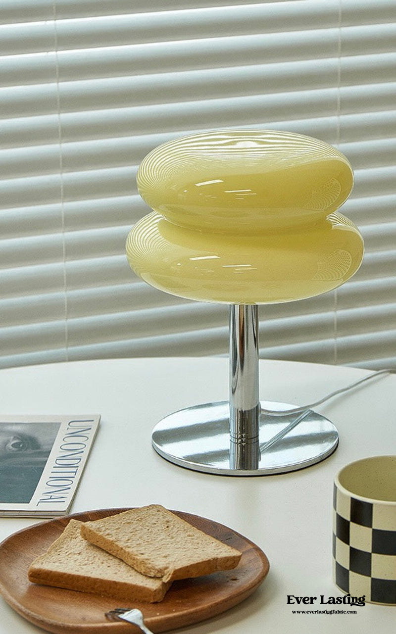 Macarons Glass Lamp / Cream Light