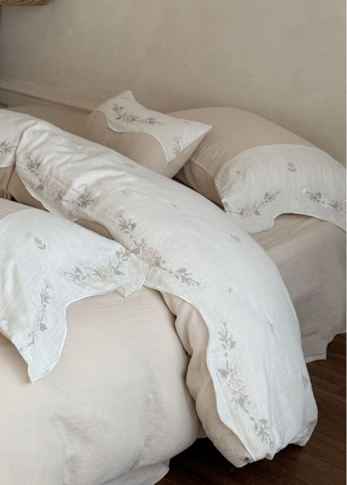  - Ever Lasting - Maeve Floral Double Gauze Bedding Bundle - Bedding Bundle - Ever Lasting