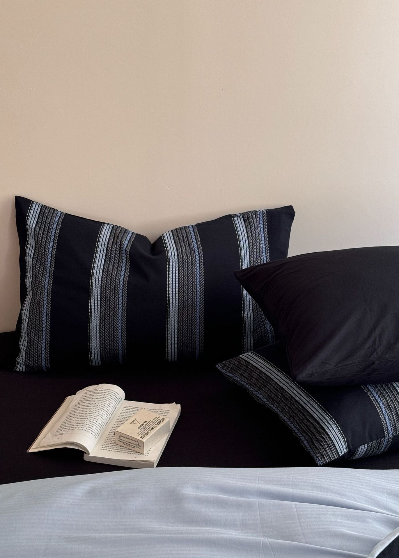 -Ever Lasting - Maple Jacquard Striped Bedding Bundle -Bedding Bundle -Ever Lasting