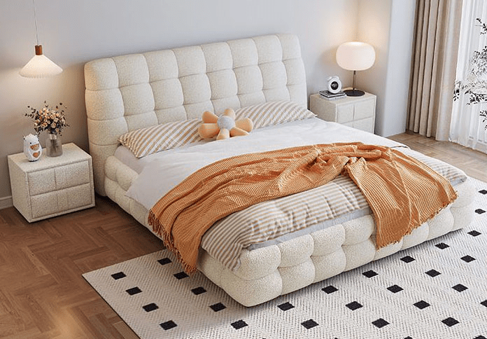  - Ever Lasting - Marshmallow Bed Frame - Bed Frame - Ever Lasting