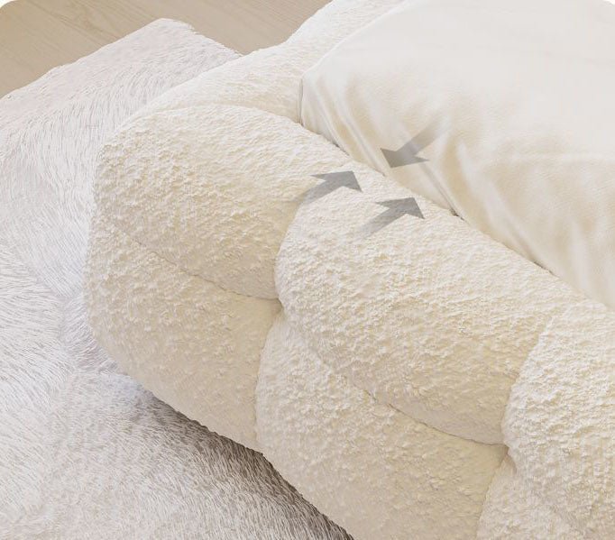  - Ever Lasting - Marshmallow Bed Frame - Bed Frame - Ever Lasting