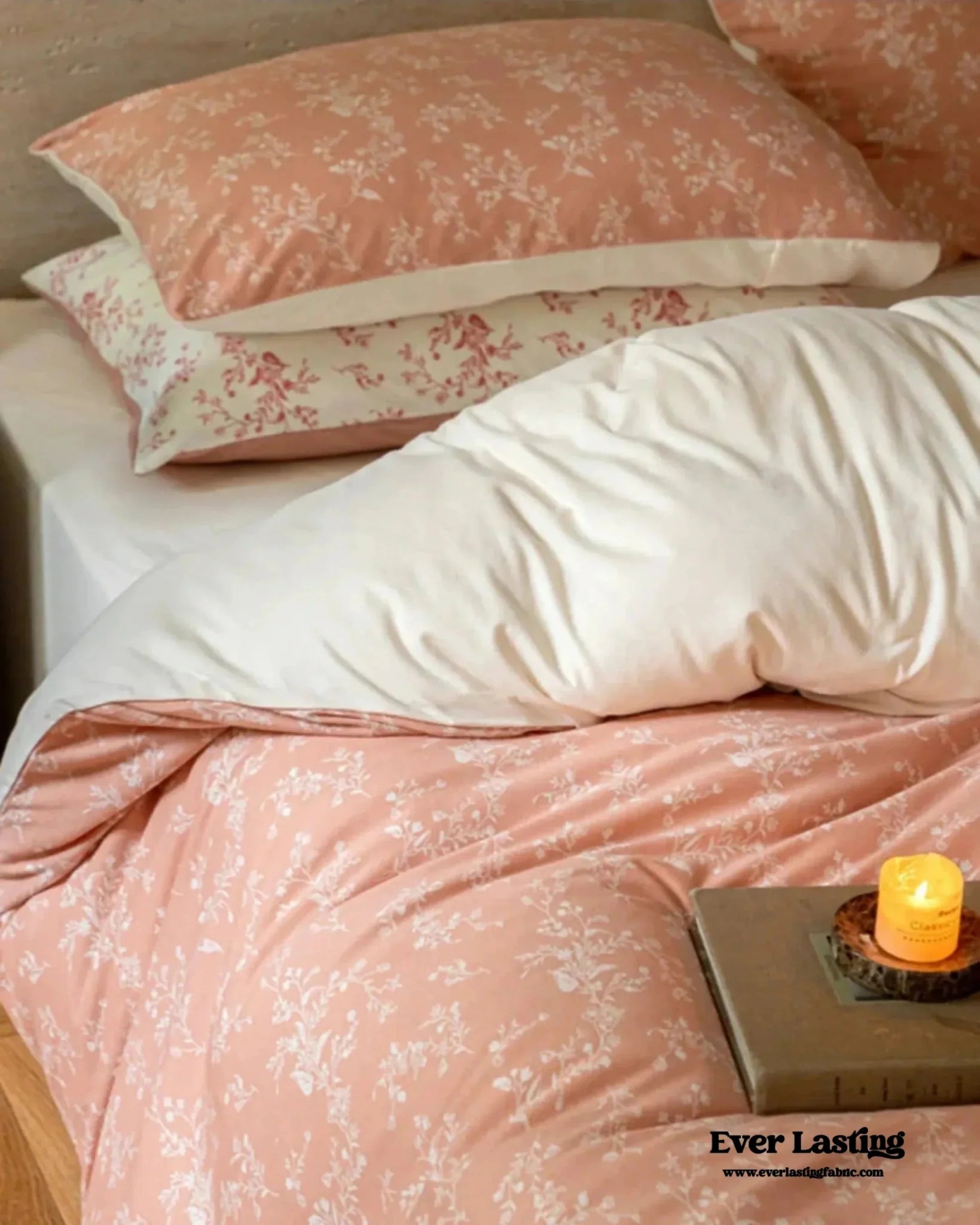 Mathilde Flower Field Jersey Knit Bedding Bundle - Ever Lasting