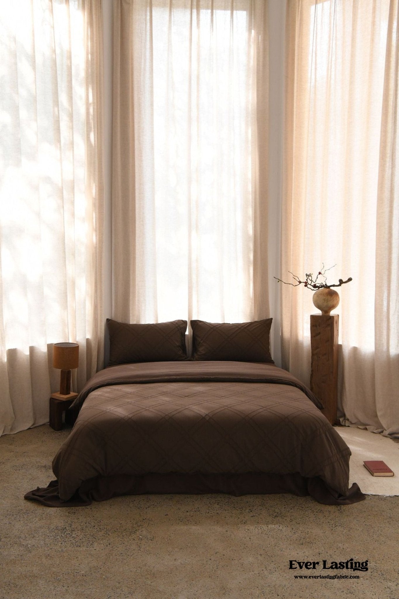 Millard Geometric Jacquard Bedding Bundle - Ever Lasting