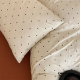 Mini Polka Dot Jersey Knit Bedding Bundle