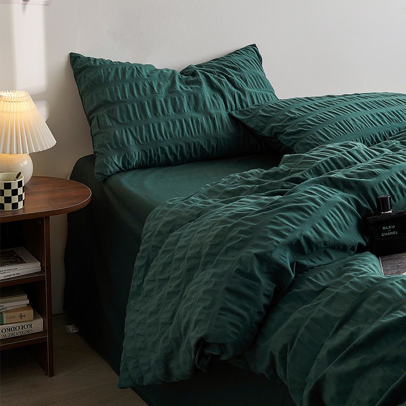  - Ever Lasting - Minimal Bubble Textured Bedding Bundle - Bedding Bundle - Ever Lasting