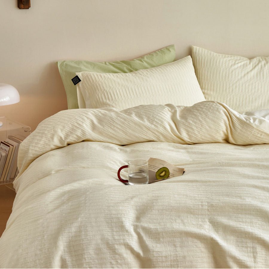  - Ever Lasting - Minimal Jacquard Bedding Bundle - Bedding Bundle - Ever Lasting