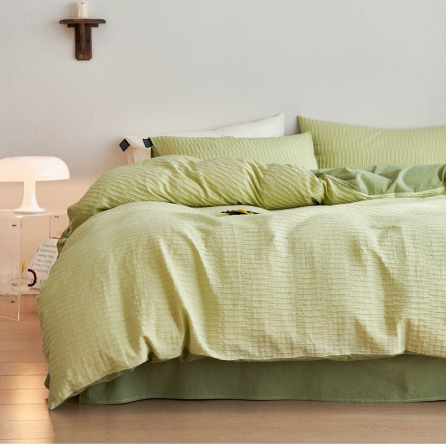  - Ever Lasting - Minimal Jacquard Bedding Bundle - Bedding Bundle - Ever Lasting