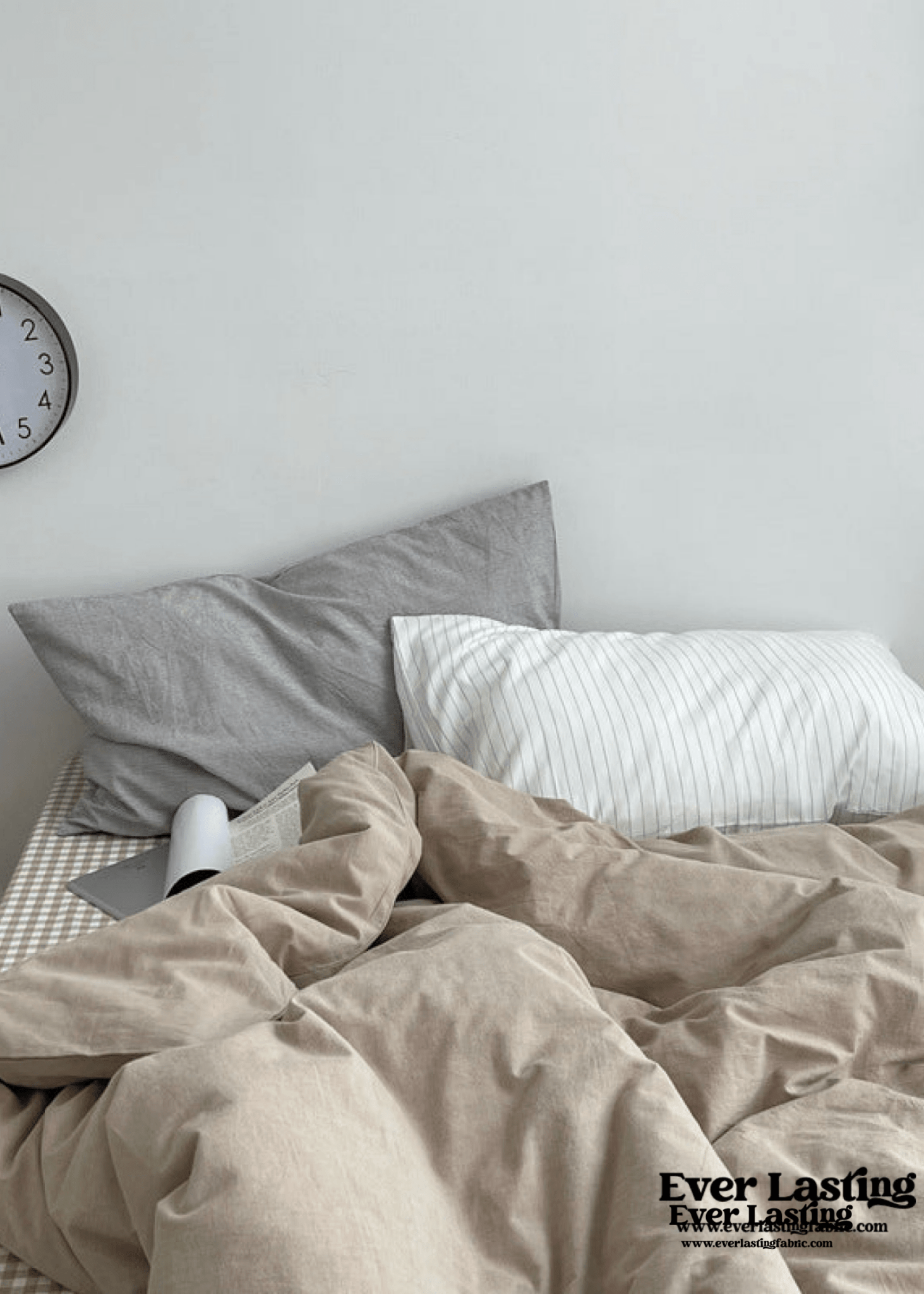 Minimal Mixed Gingham Bedding Bundle - Ever Lasting