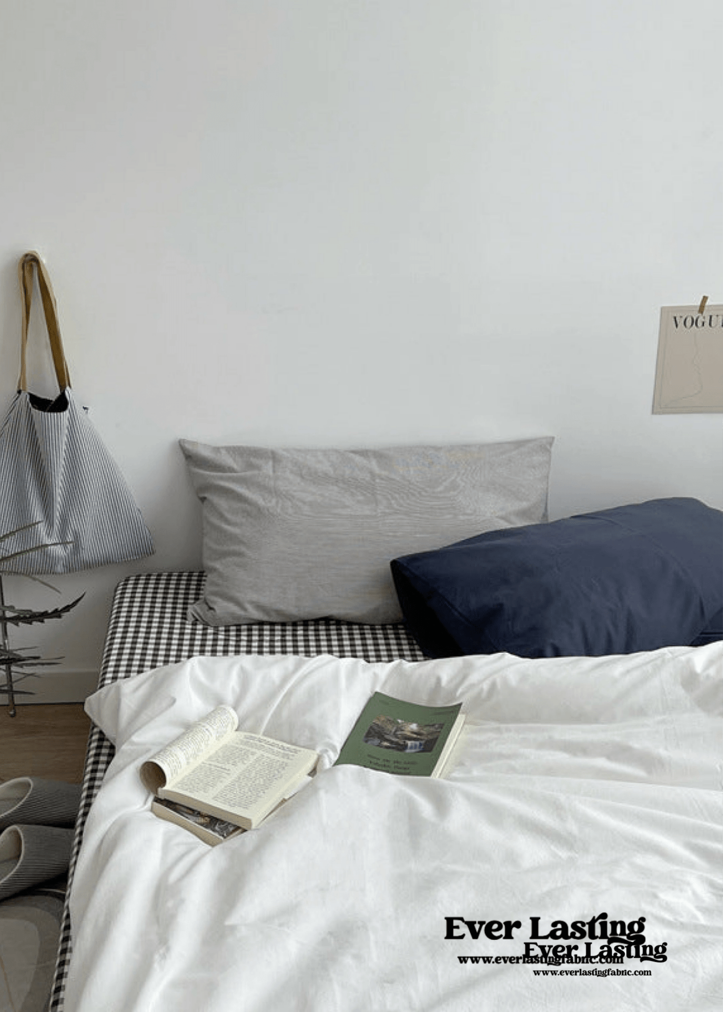 Minimal Mixed Gingham Bedding Bundle - Ever Lasting