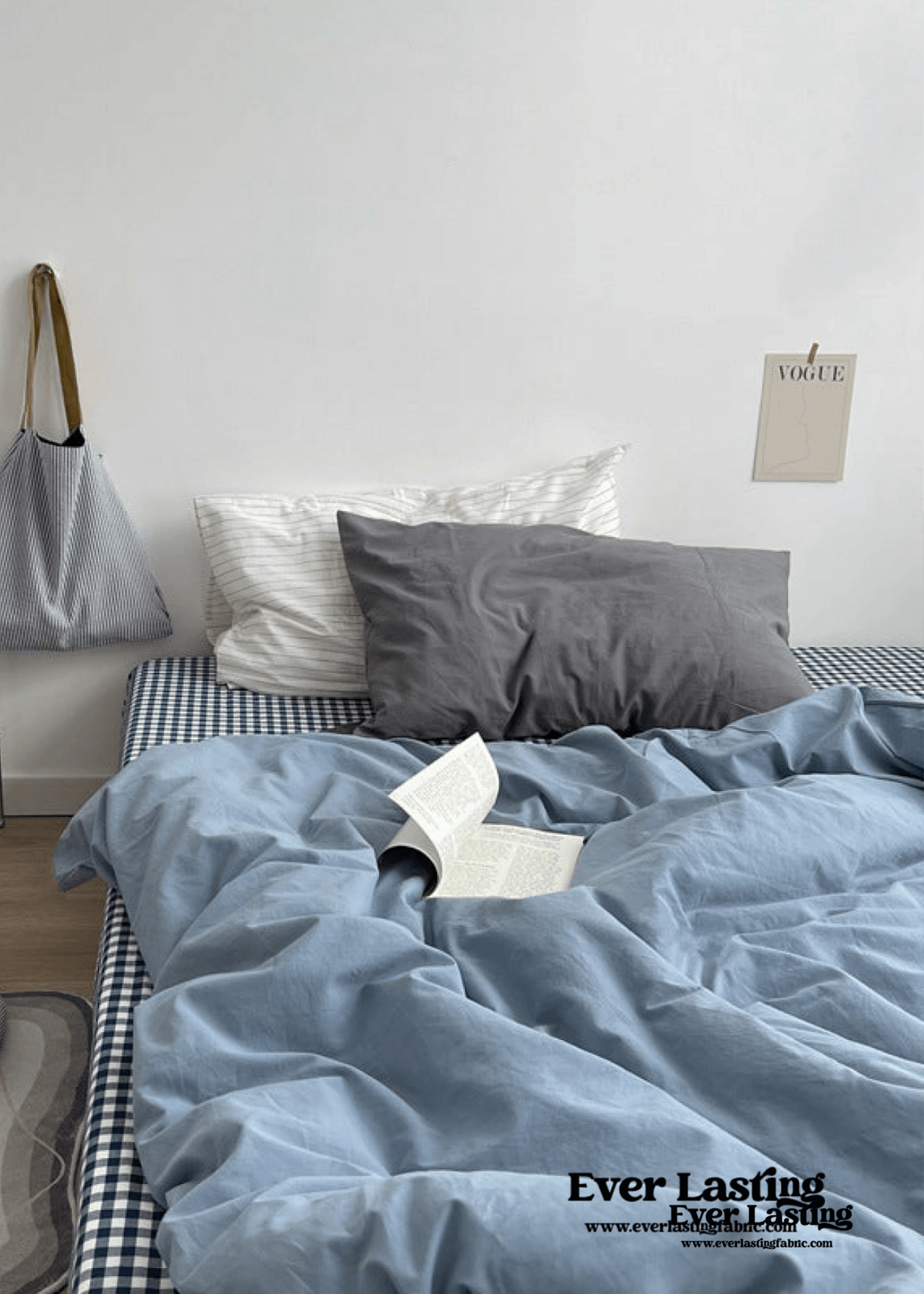 Minimal Mixed Gingham Bedding Bundle - Ever Lasting