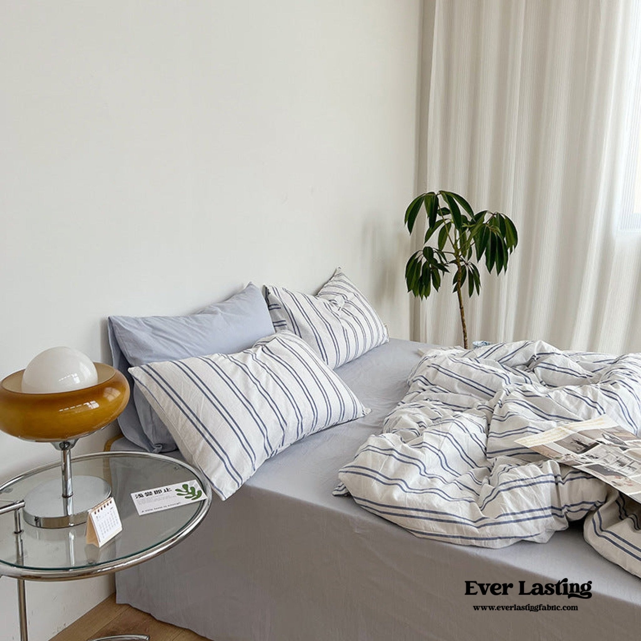 Minimal Stripe Bedding Bundle - Ever Lasting