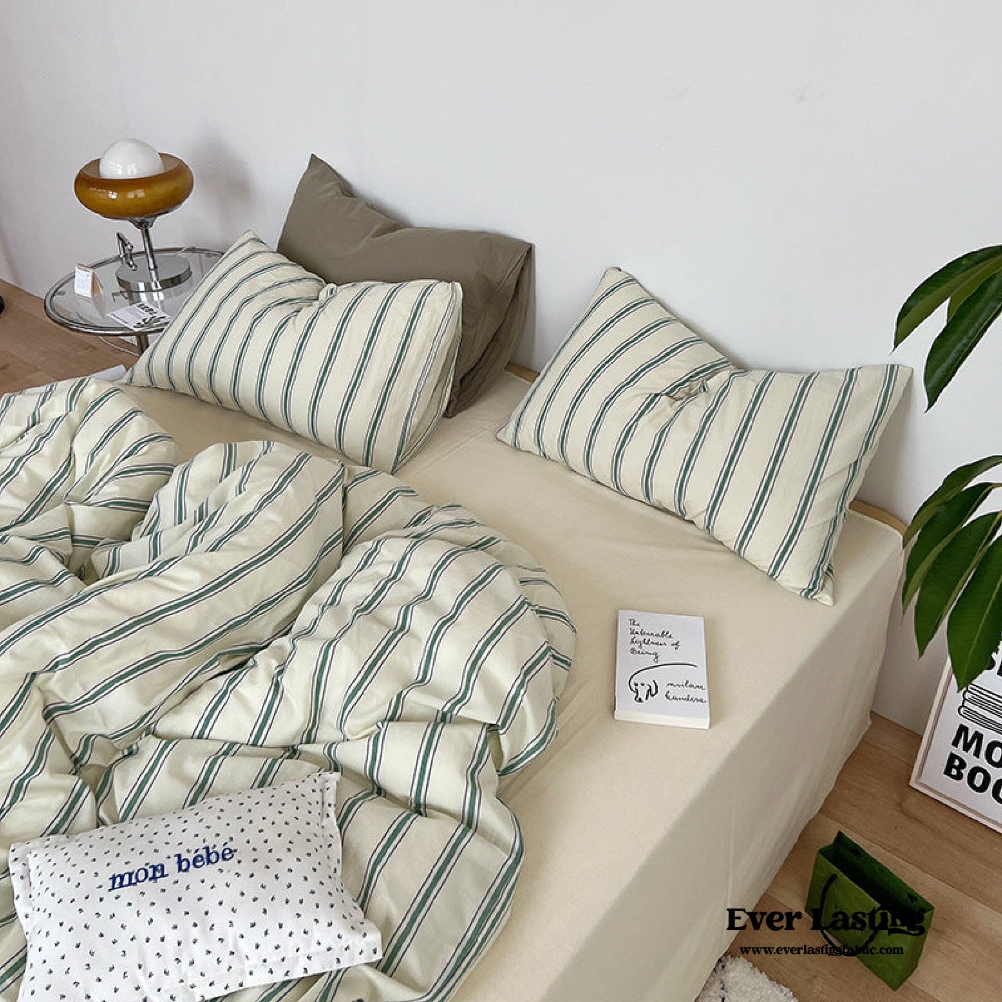 Minimal Stripe Bedding Bundle - Ever Lasting