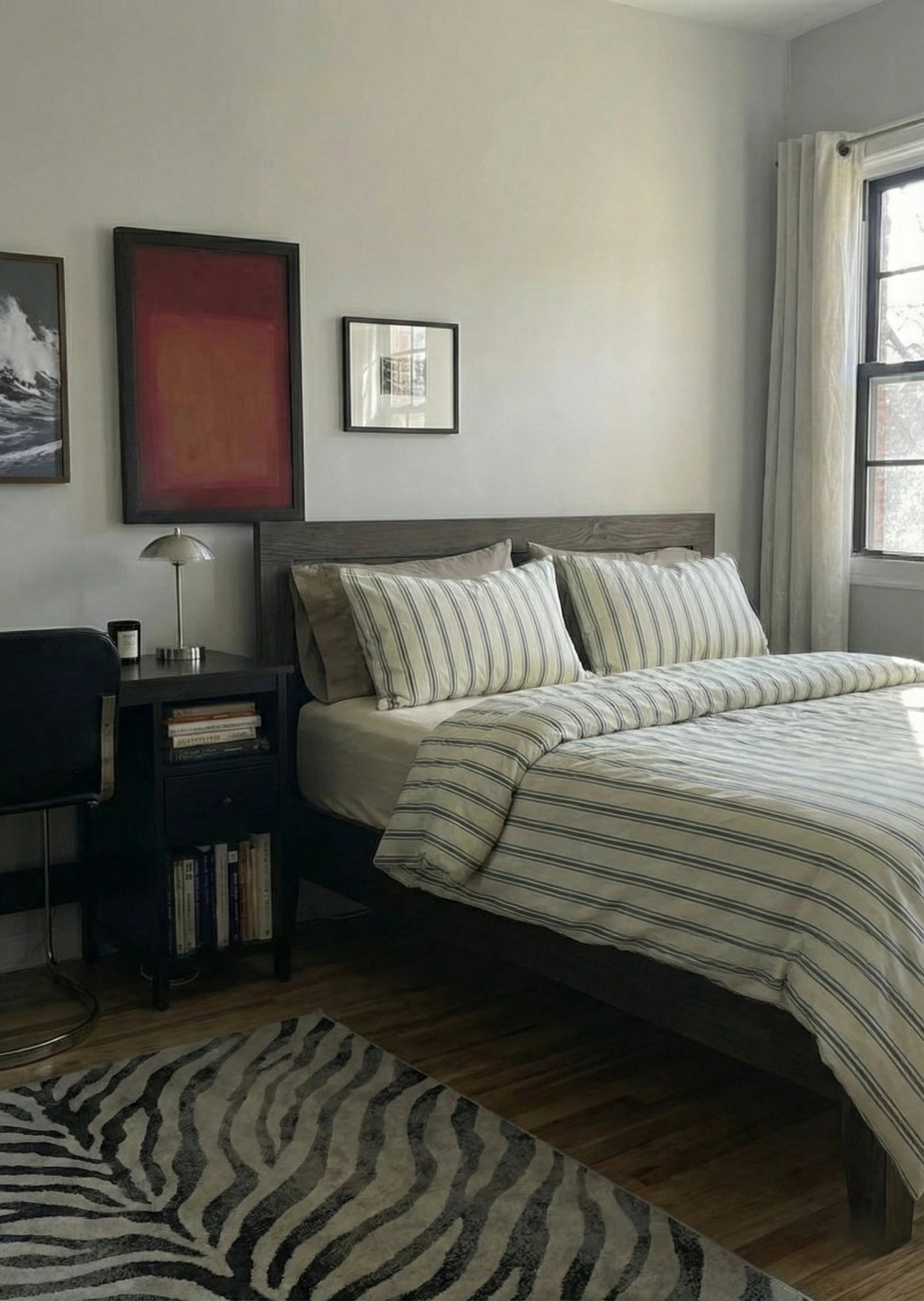  - Ever Lasting - Minimal Stripe Bedding Set / Green - Bedding Set - Ever Lasting