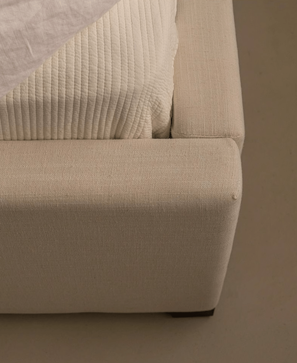  - Ever Lasting - Minimalist Linen Bed Frame (6 Linen Cover Colors) - Bed Frame - Ever Lasting