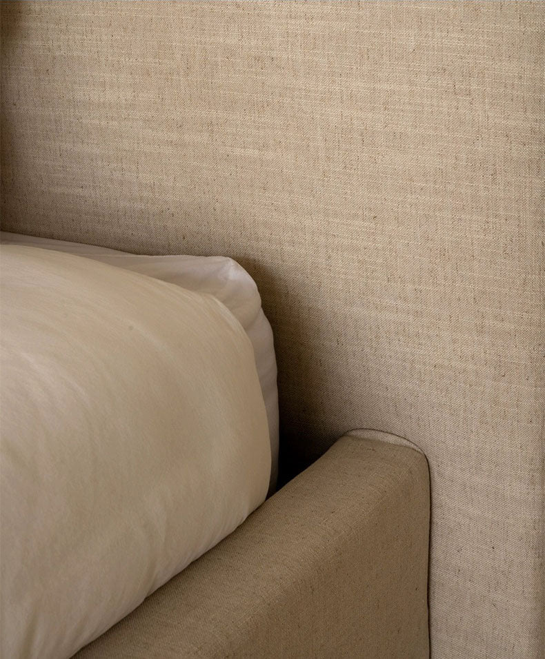  - Ever Lasting - Minimalist Linen Bed Frame (6 Linen Cover Colors) - Bed Frame - Ever Lasting