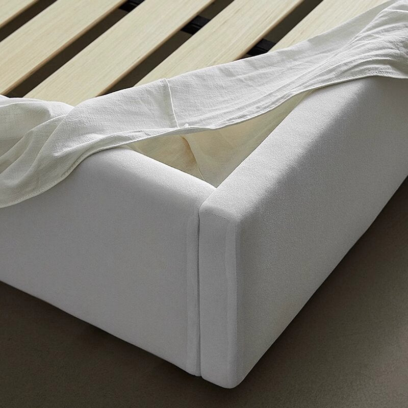  - Ever Lasting - Minimalist Linen Bed Frame (6 Linen Cover Colors) - Bed Frame - Ever Lasting