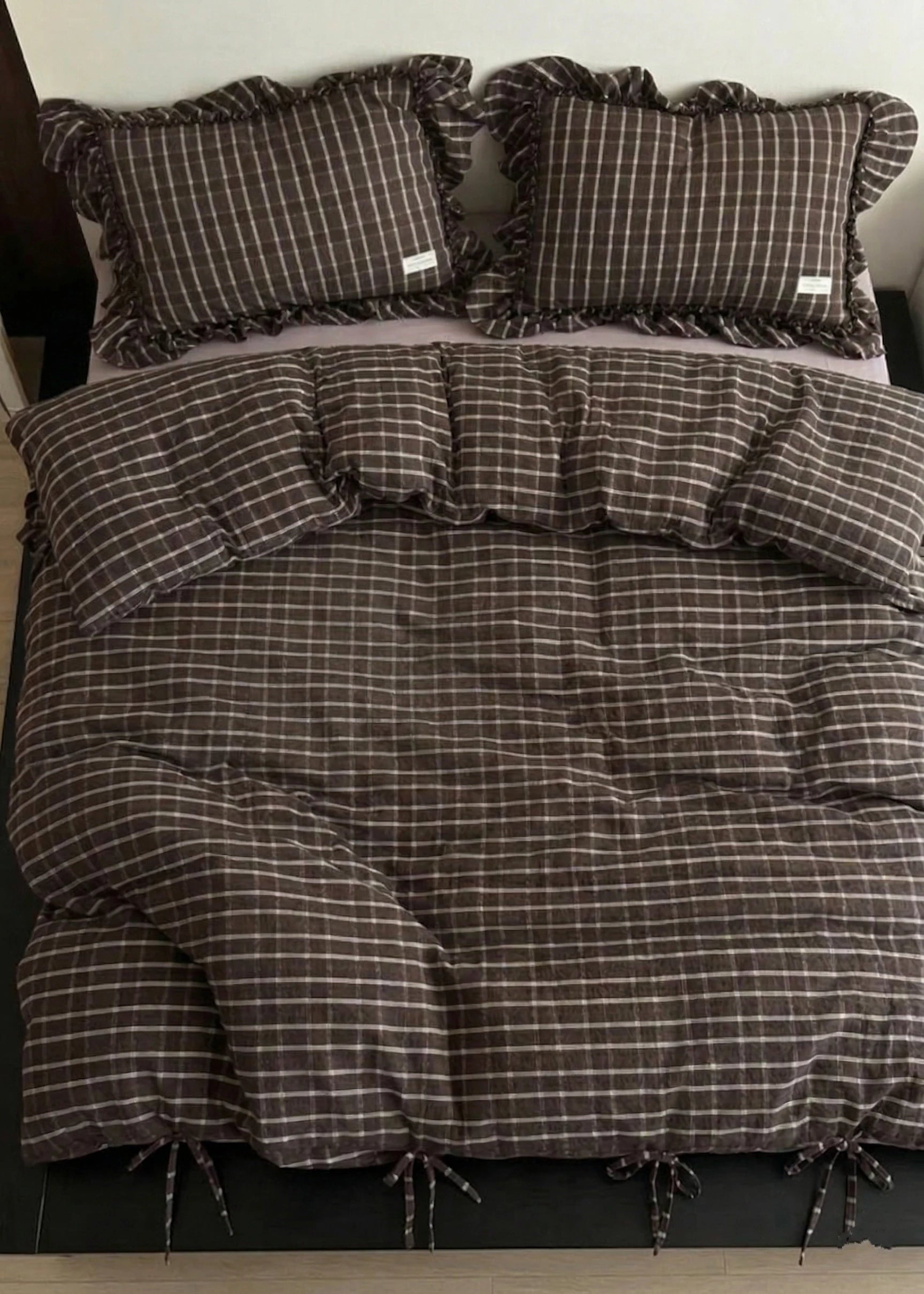  - Ever Lasting - Mirabelle Jacquard Gingham Bedding Bundle - Bedding Bundle - Ever Lasting