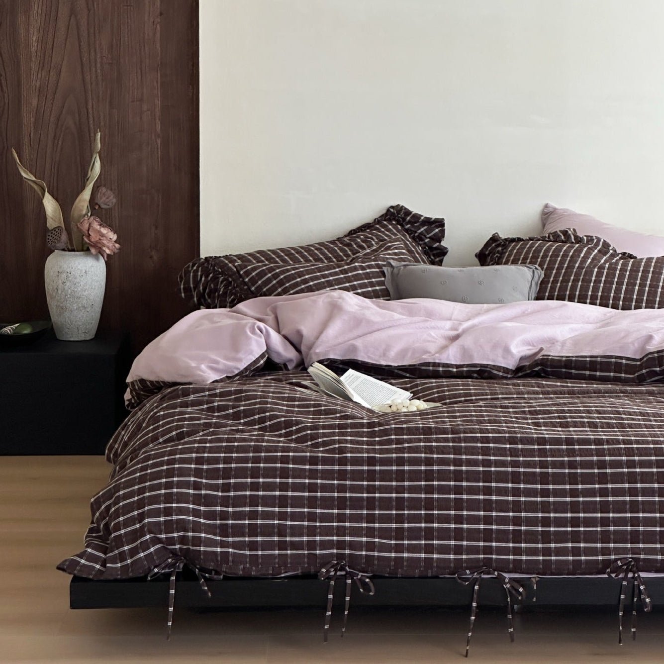  - Ever Lasting - Mirabelle Jacquard Gingham Bedding Bundle - Bedding Bundle - Ever Lasting