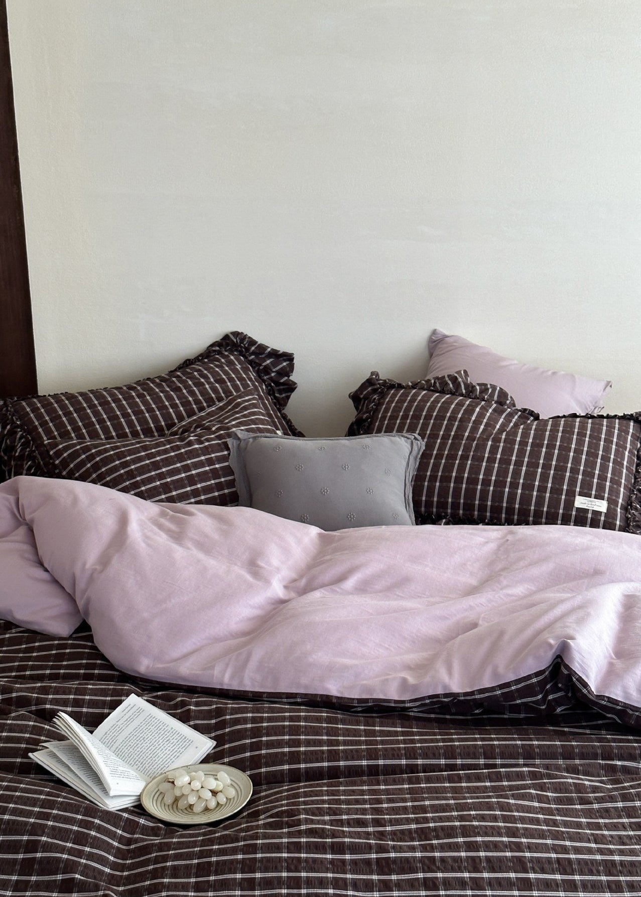  - Ever Lasting - Mirabelle Jacquard Gingham Bedding Bundle - Bedding Bundle - Ever Lasting