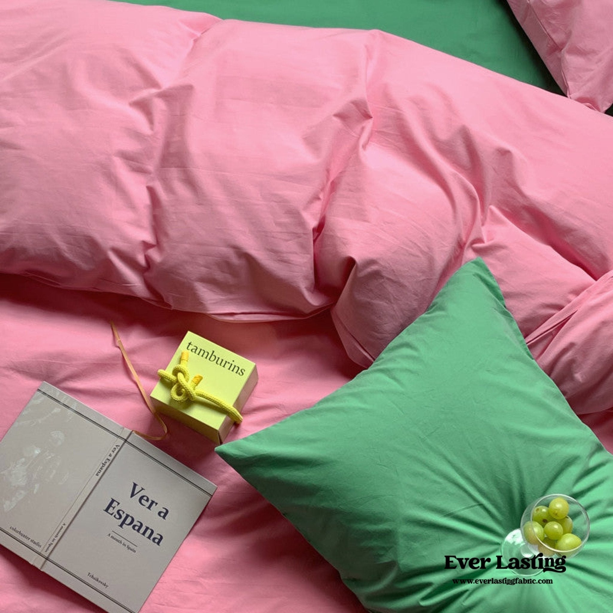 Mixed Color Maximalist Bedding Bundle - Ever Lasting