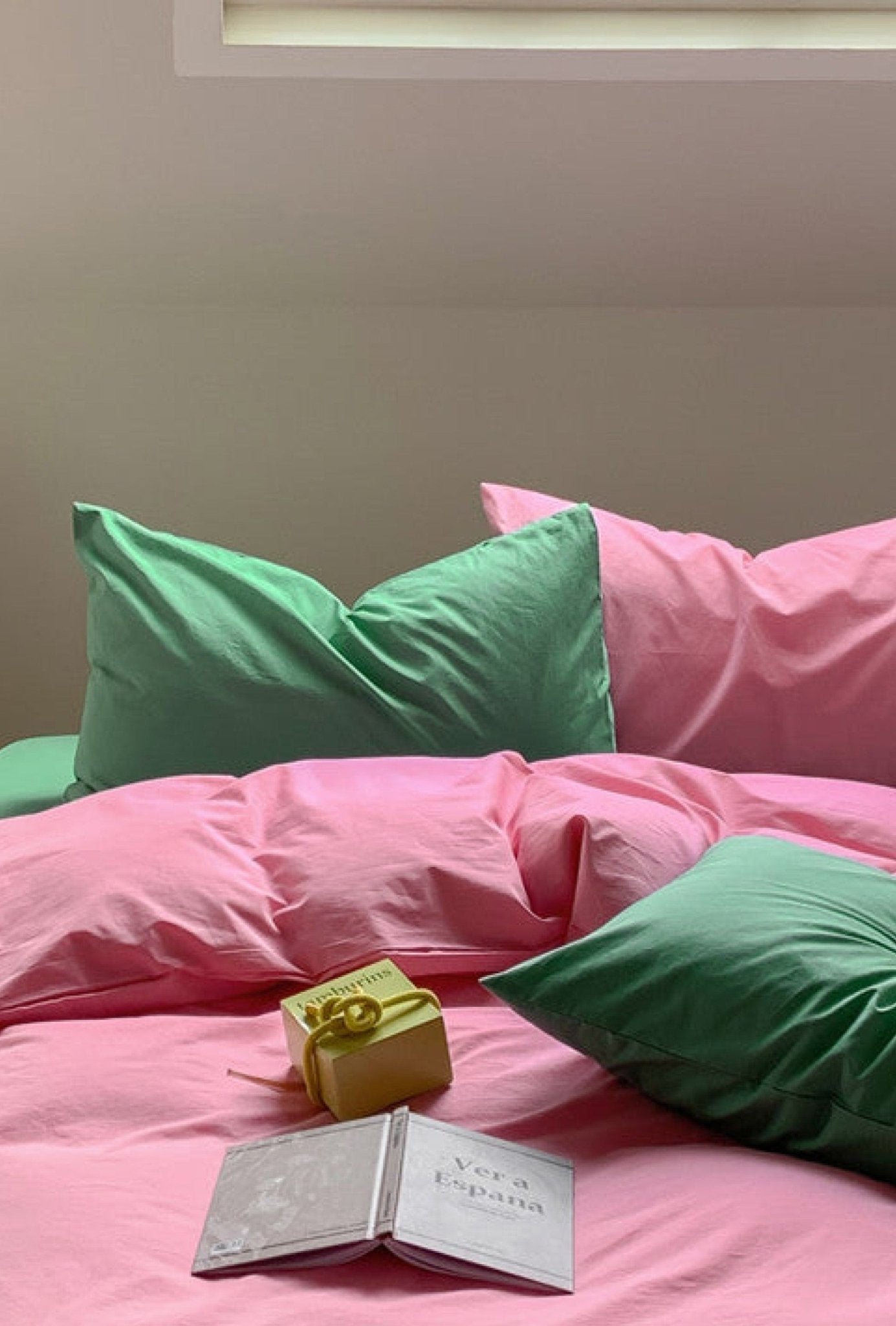 Mixed Color Maximalist Bedding Set / Purple + Black - Ever Lasting