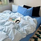 Mixed Color Ocean Crush Washed Cotton Bedding Set