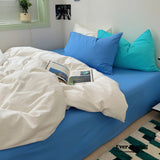 Mixed Color Ocean Crush Washed Cotton Bedding Set