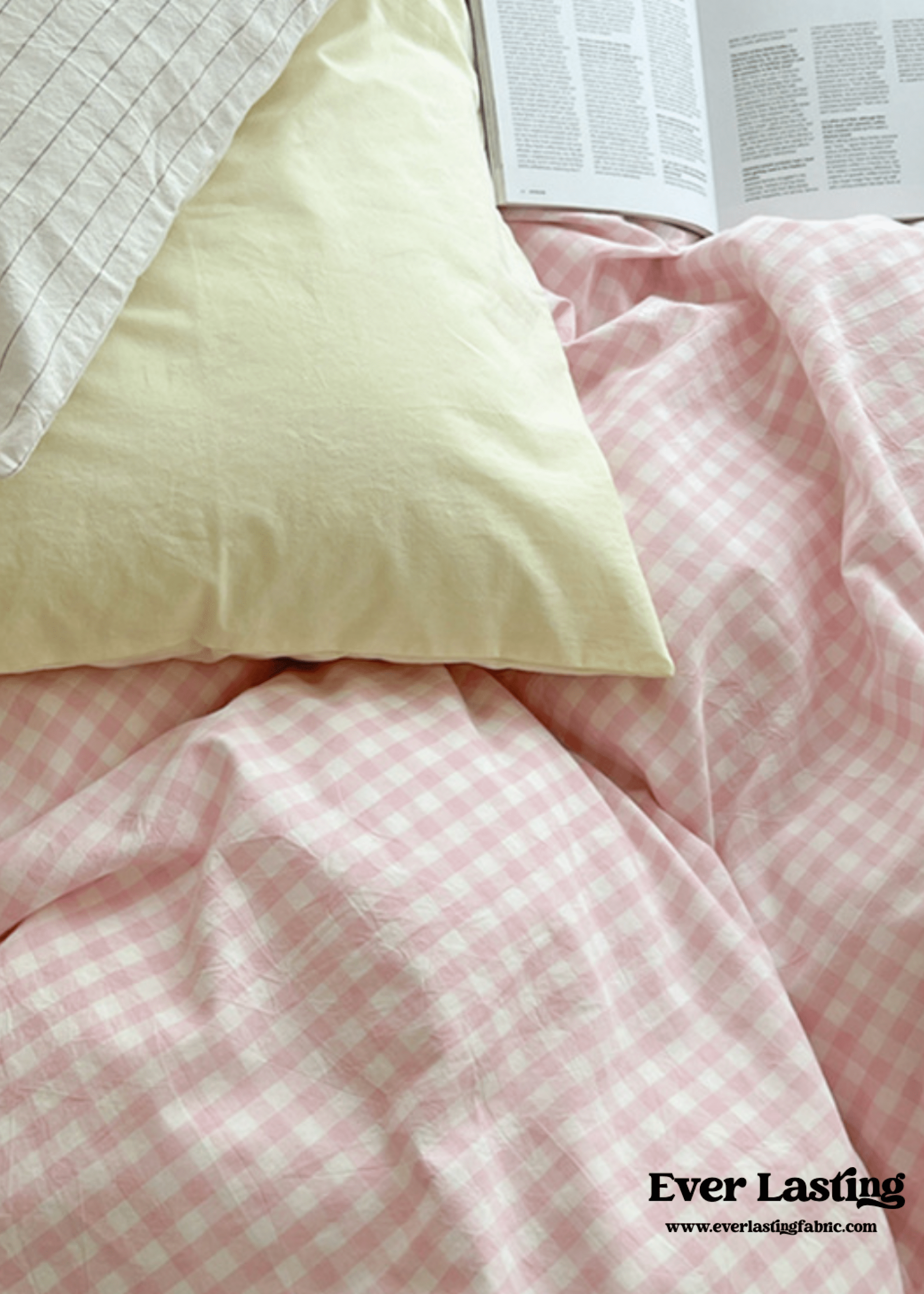 - Ever Lasting - Mixed Gingham Duvet Cover (4 Colors) - Duvet Cover - Ever Lasting